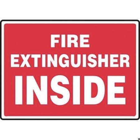 Accuform SAFETY SIGN FIRE EXTINGUISHER INSIDE MLFX504GP